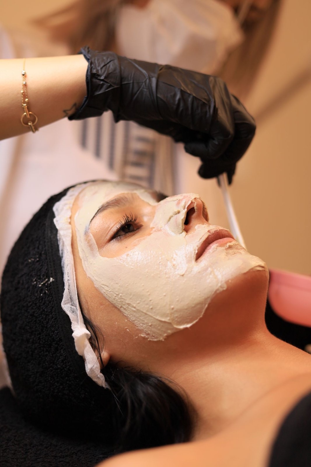 Facial treatment at West Side Derma + Spa