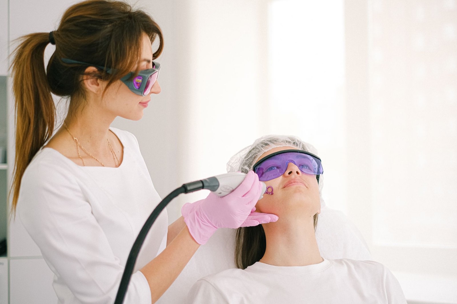 Laser treatment suite at West Side Derma + Spa